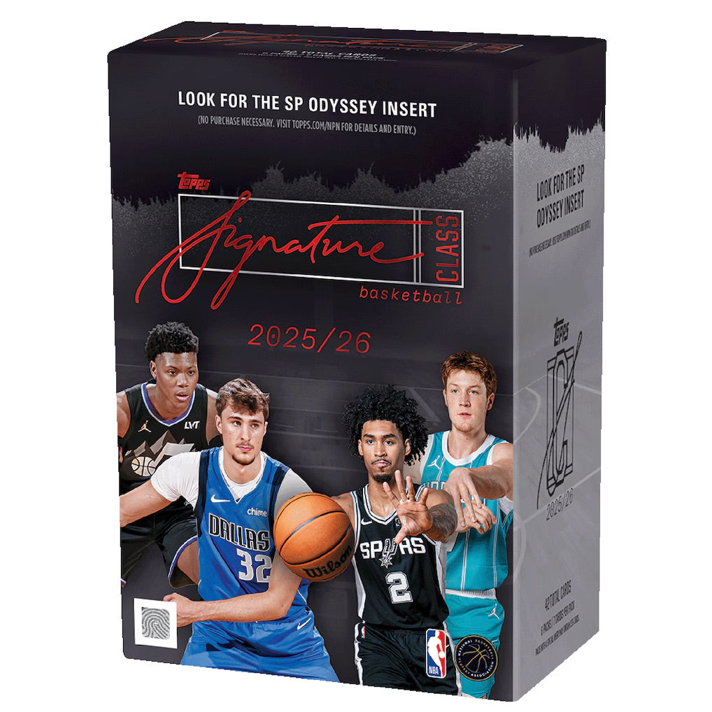 TOPPS US Value Box Topps Signature Class 2025 26