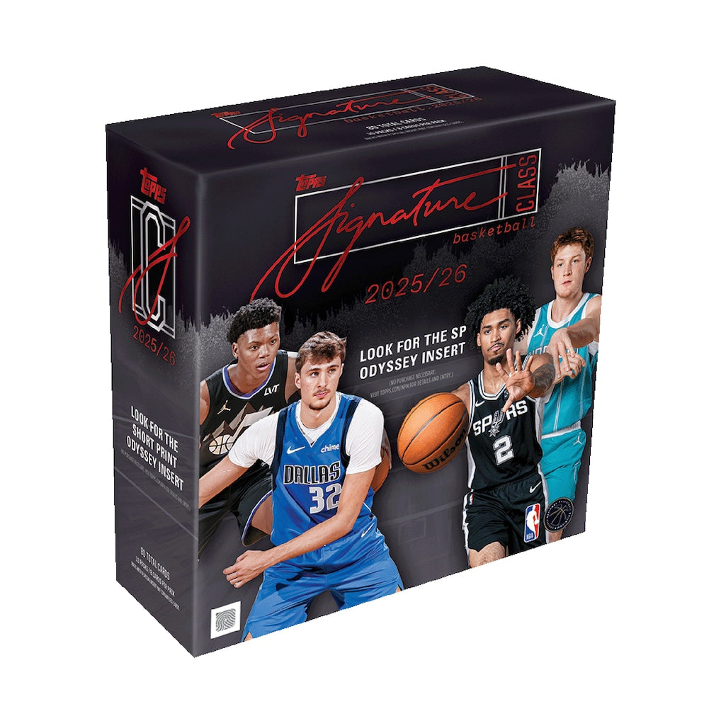 TOPPS US Mega Box Topps Signature Class 2025 26