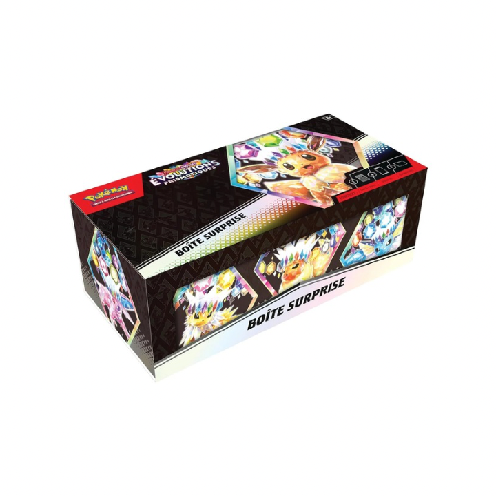 Pokémon FR Boîte Surprise Évolutions Prismatiques EV8.5
