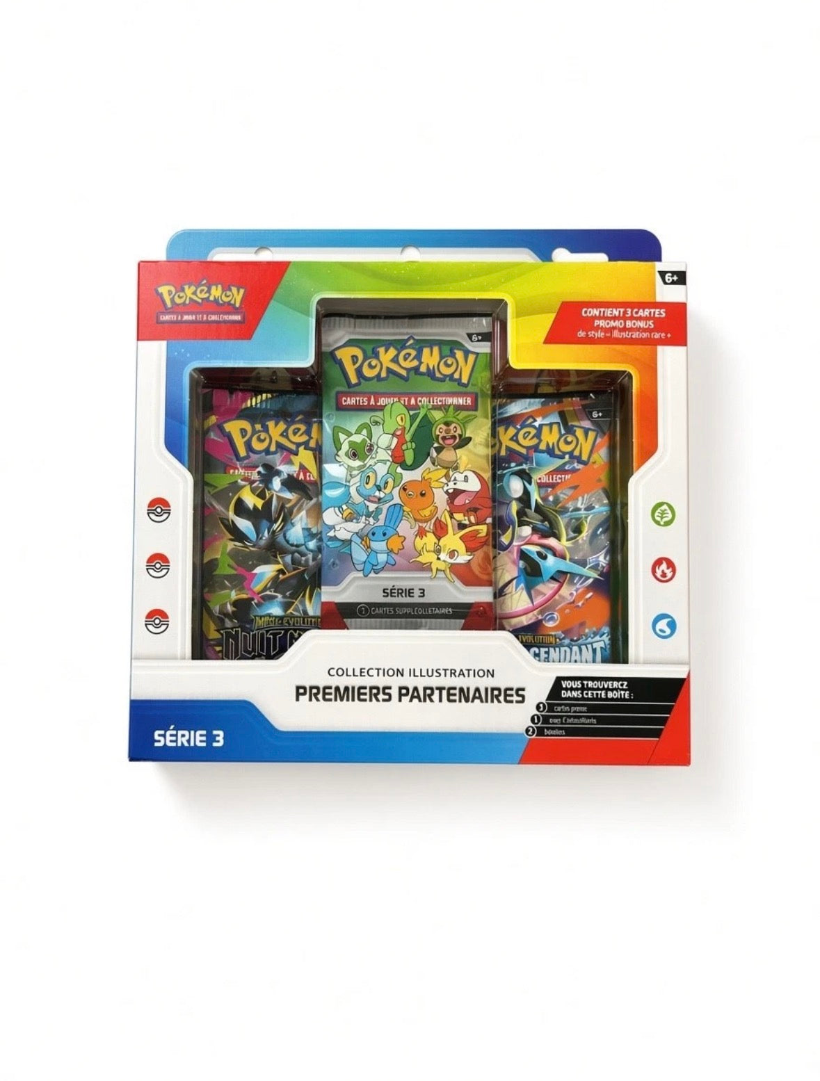 Pokémon FR Coffret Illustration Premiers Partenaires Série 3