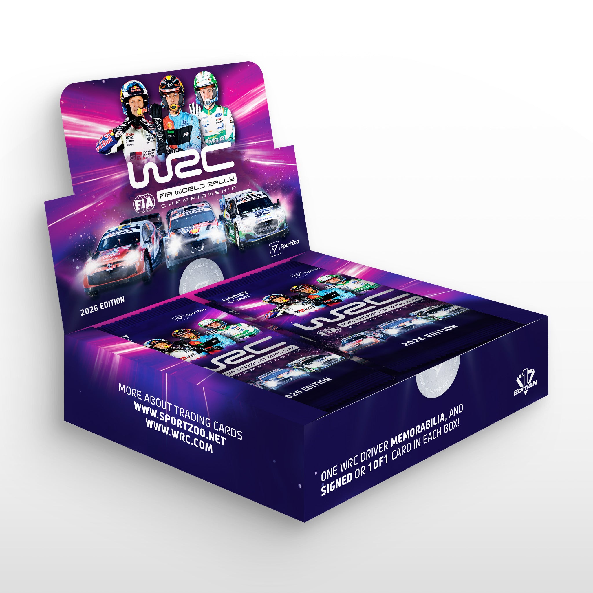 SPORTZOO Hobby Box WRC FIA World Rally Championship