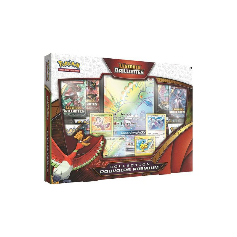 Pokémon FR Coffret Pouvoirs Premium Légendes Brillantes Ho-Oh GX SL3.5