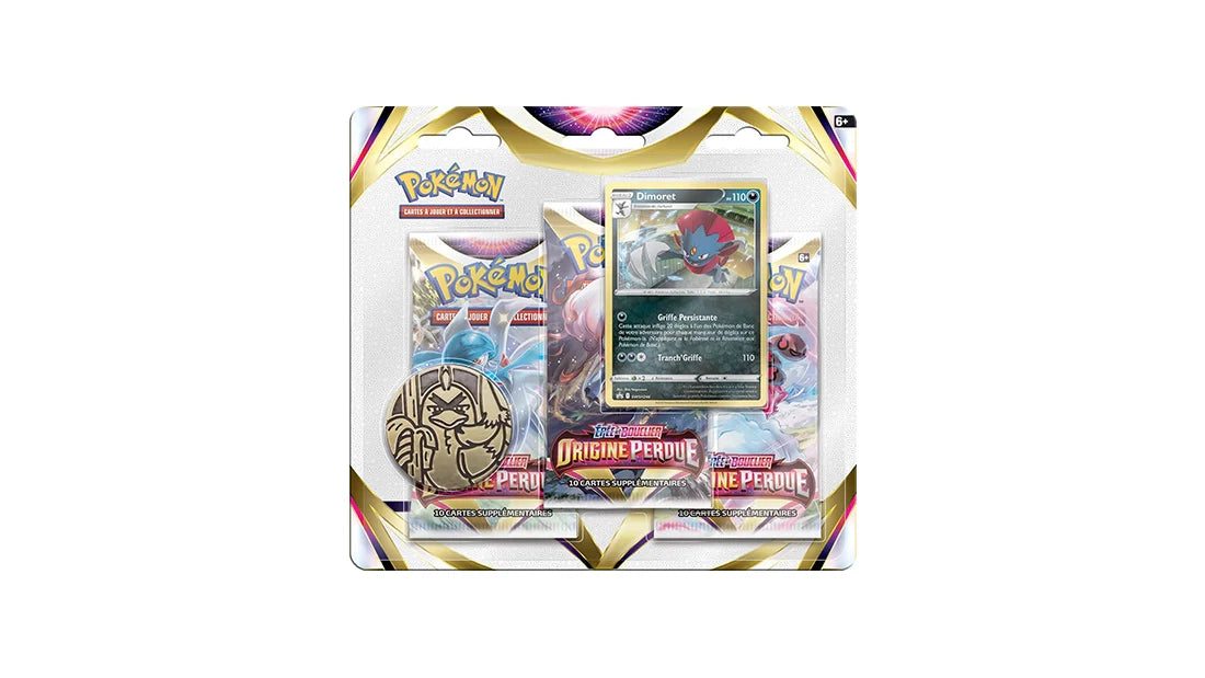 Pokémon FR Tripack EB11 Origine Perdue