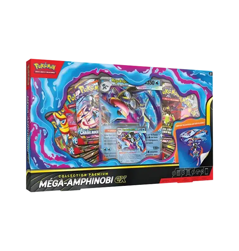 Pokémon FR Coffret Collection Premium Mega Amphinobi ex