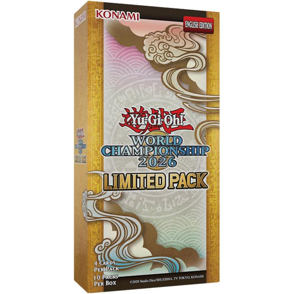 YUGIOH US Display Limited Pack WCS World Championship 2026 ANGLAIS
