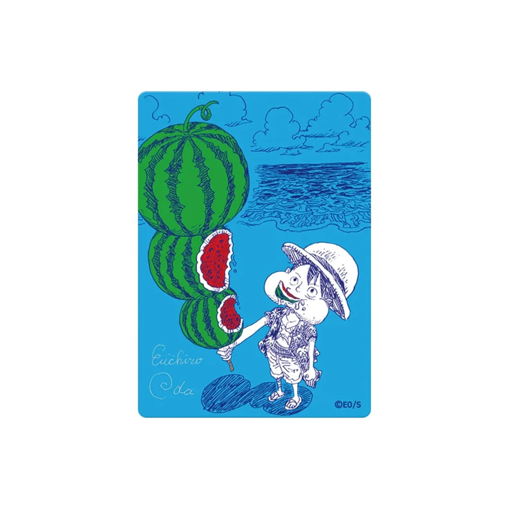 ONE PIECE JPN LUFFY'S WATERMELON PASTEQUE PROMO CARD (NATSUCOMI 2026) JAPANESE