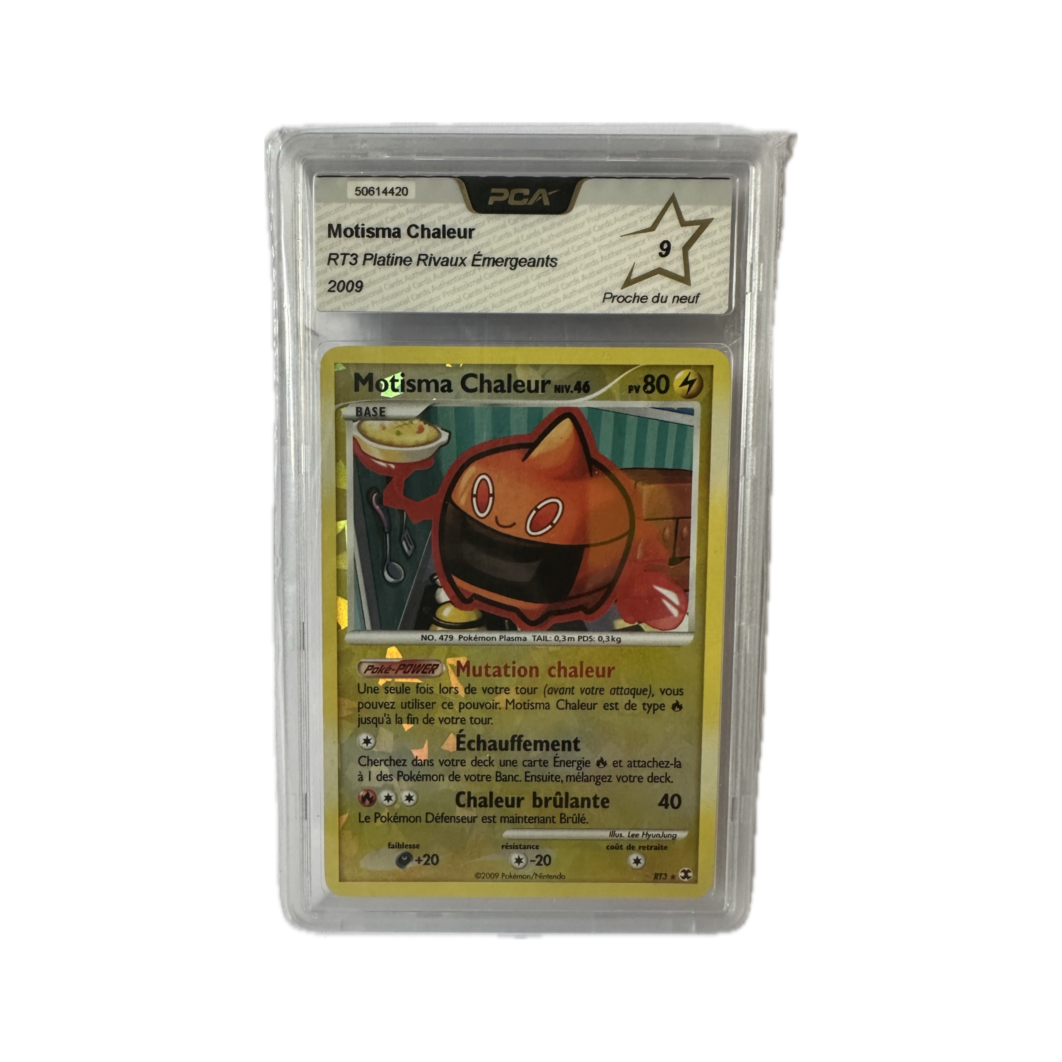 Pokémon FR Motisma Chaleur Platine Rivaux Emergeants PCA 9