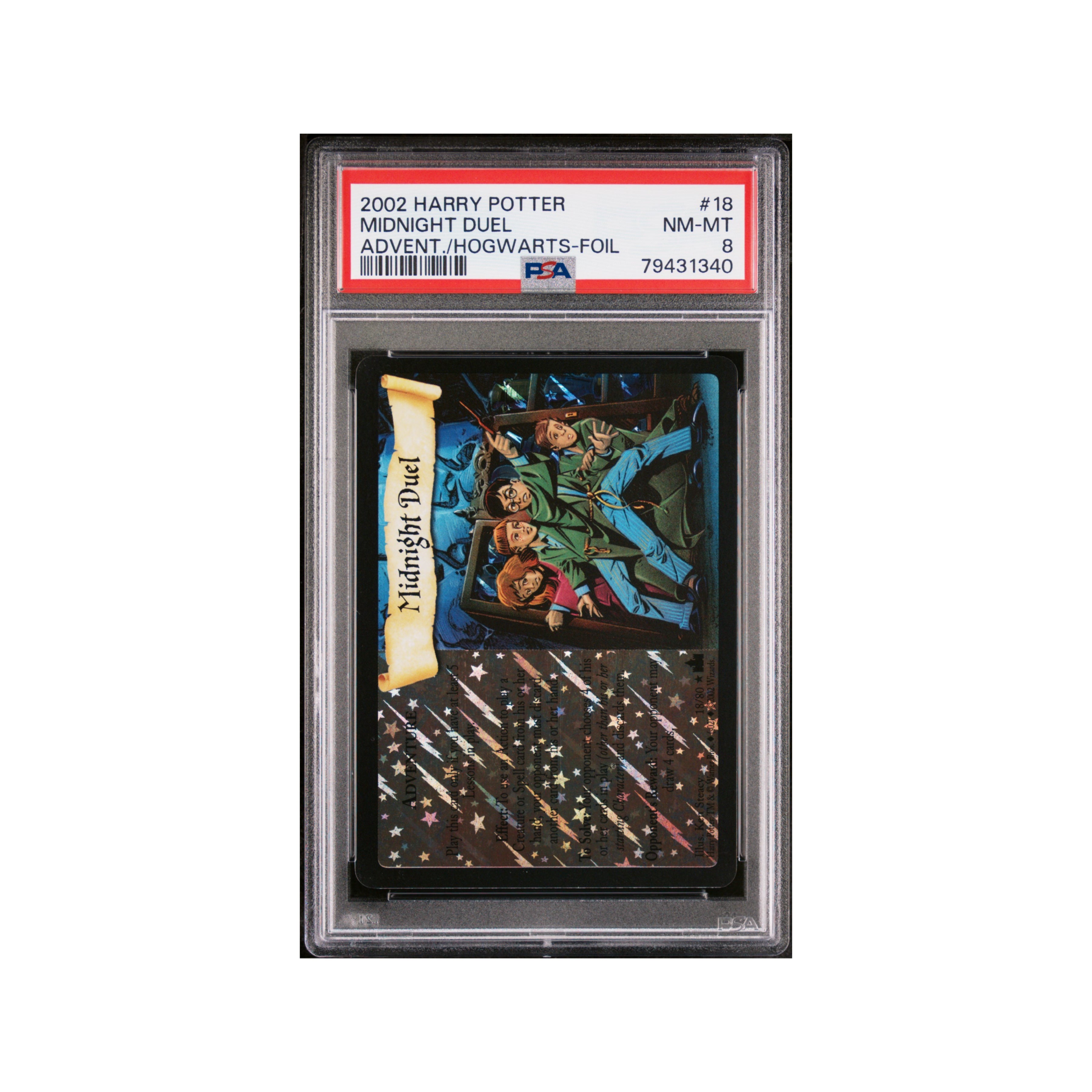 Harry Potter US Midnight Duel Foil PSA 8