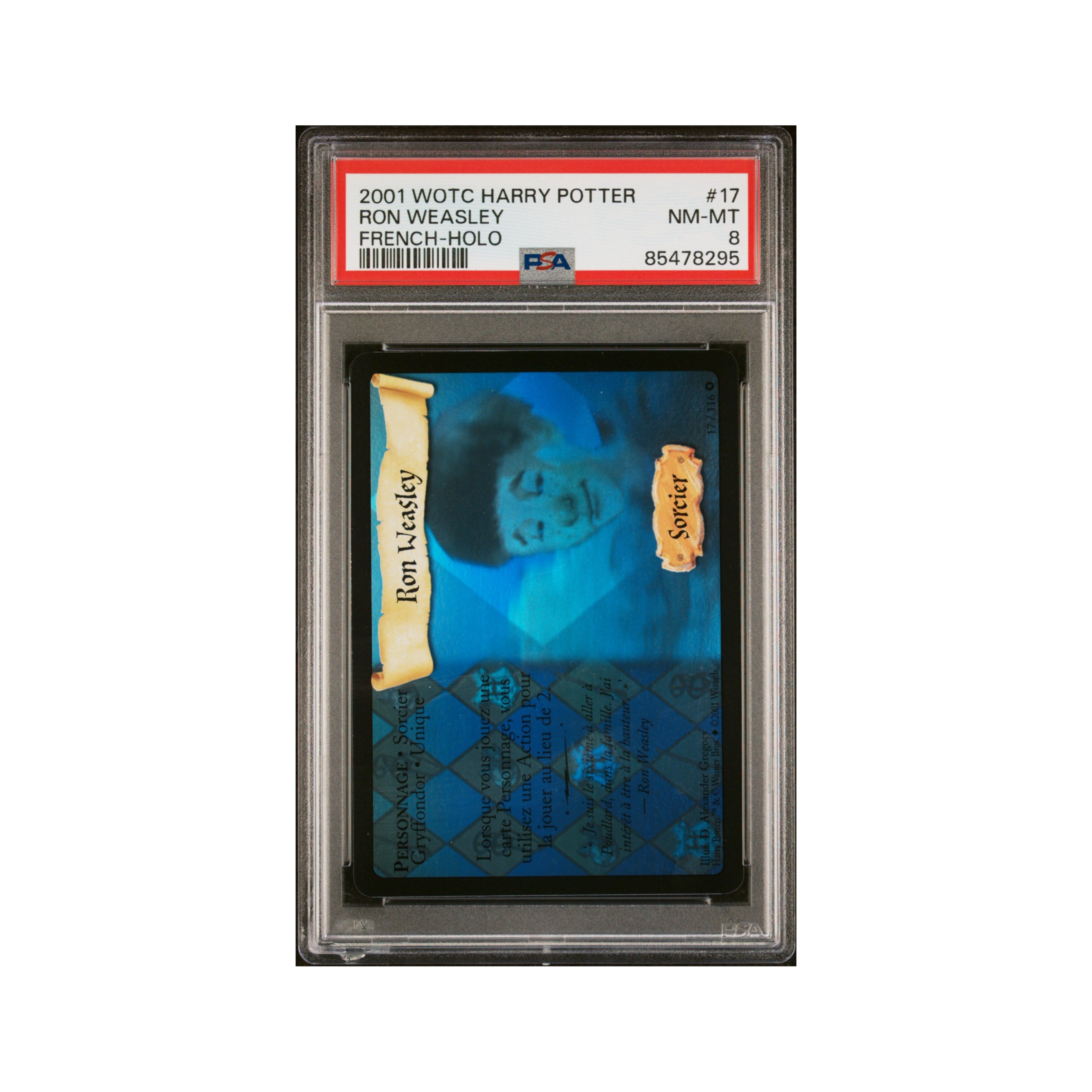 Harry Potter FR Ron Weasley holographique PSA 8
