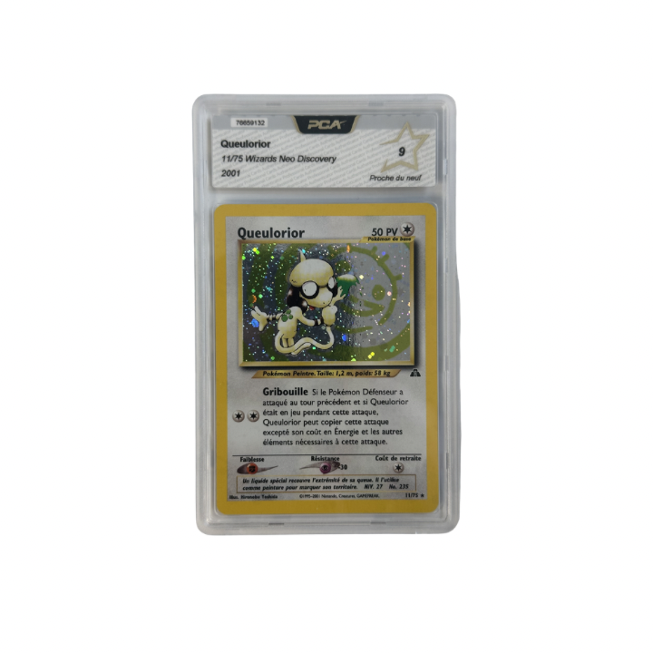 Pokémon FR Queulorior Holographique 11/75 Neo Discovery PCA 9