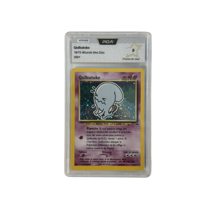 Pokémon FR Qulbutoke Holographique 16/75 Neo Discovery PCA 9
