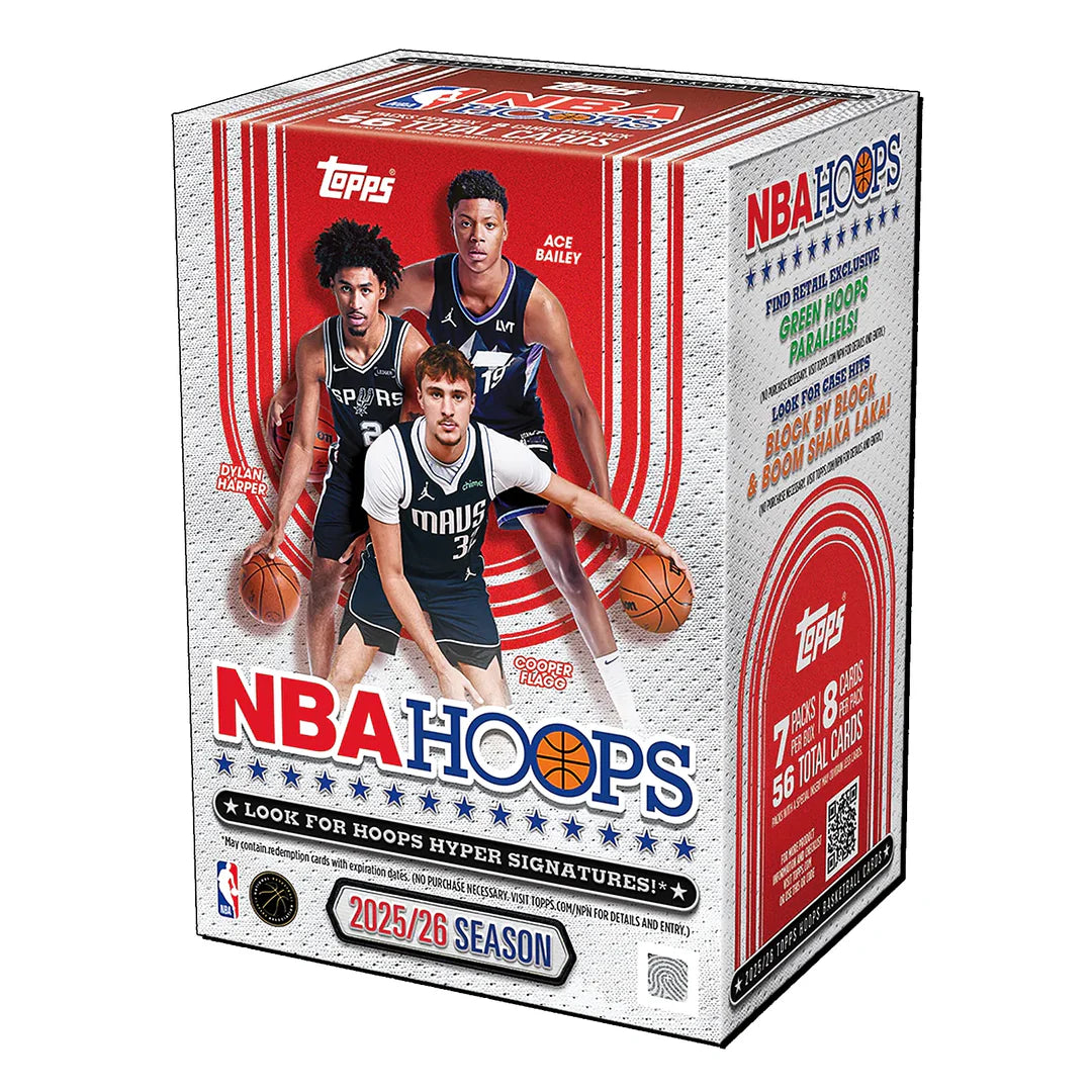 Topps US Value Box Blaster Topps Hoops 2025 26