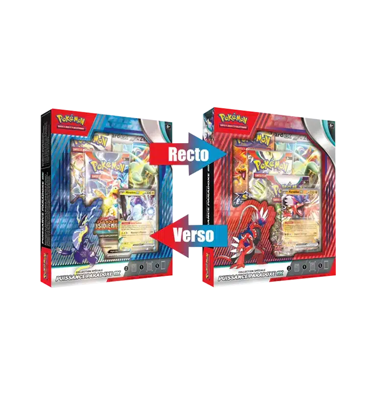 Pokémon FR Coffret Collection Spéciale Puissance Paradoxe ex