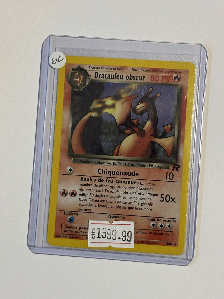 Pokémon FR Dracaufeu obscur #4/82 - Team Rocket