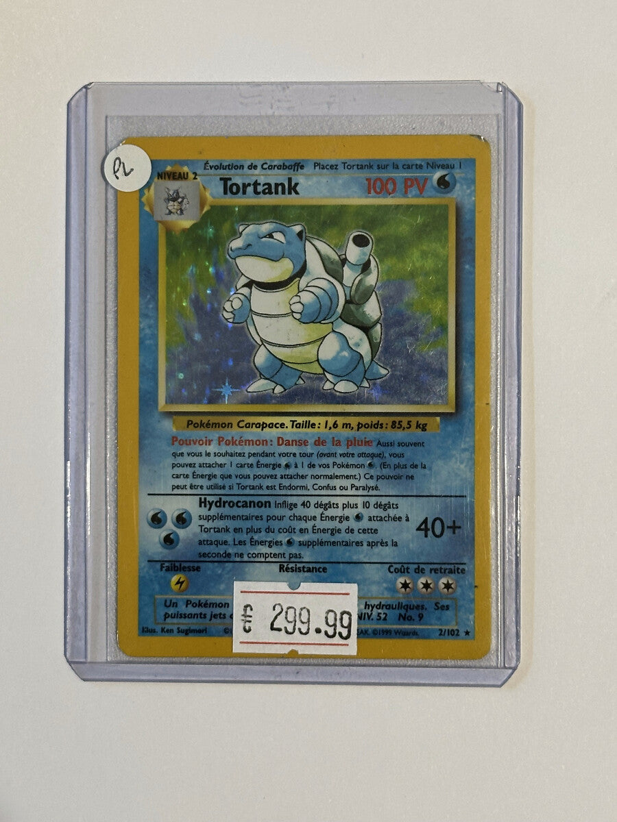 Pokémon FR Tortank #2/102 - Set de Base 1ère Édition