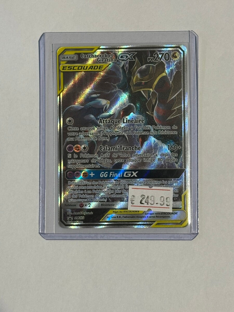 Pokémon FR Carchacrok et Giratina GX #SM193 - Promo