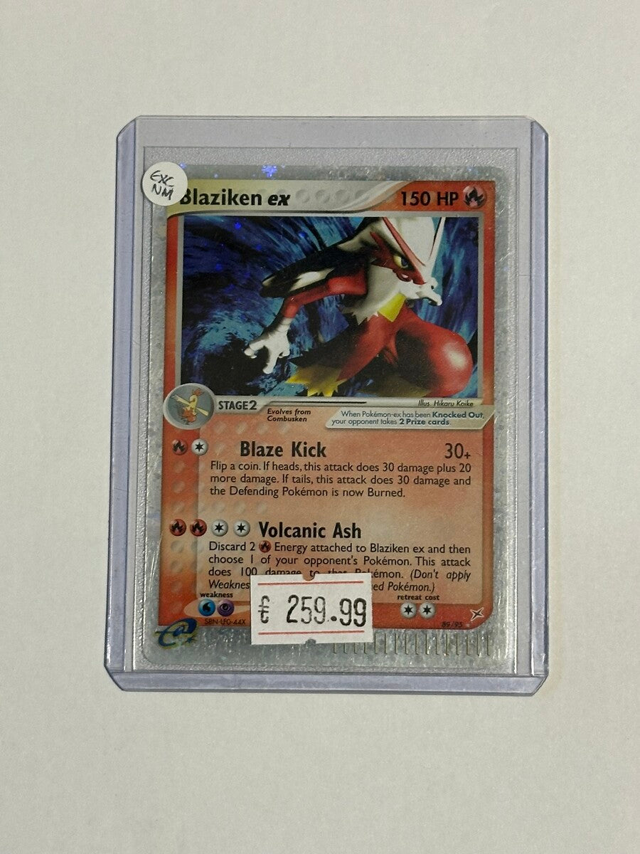 Pokémon ENG Blaziken ex #85/95 - EX Team Magma vs Team Aqua