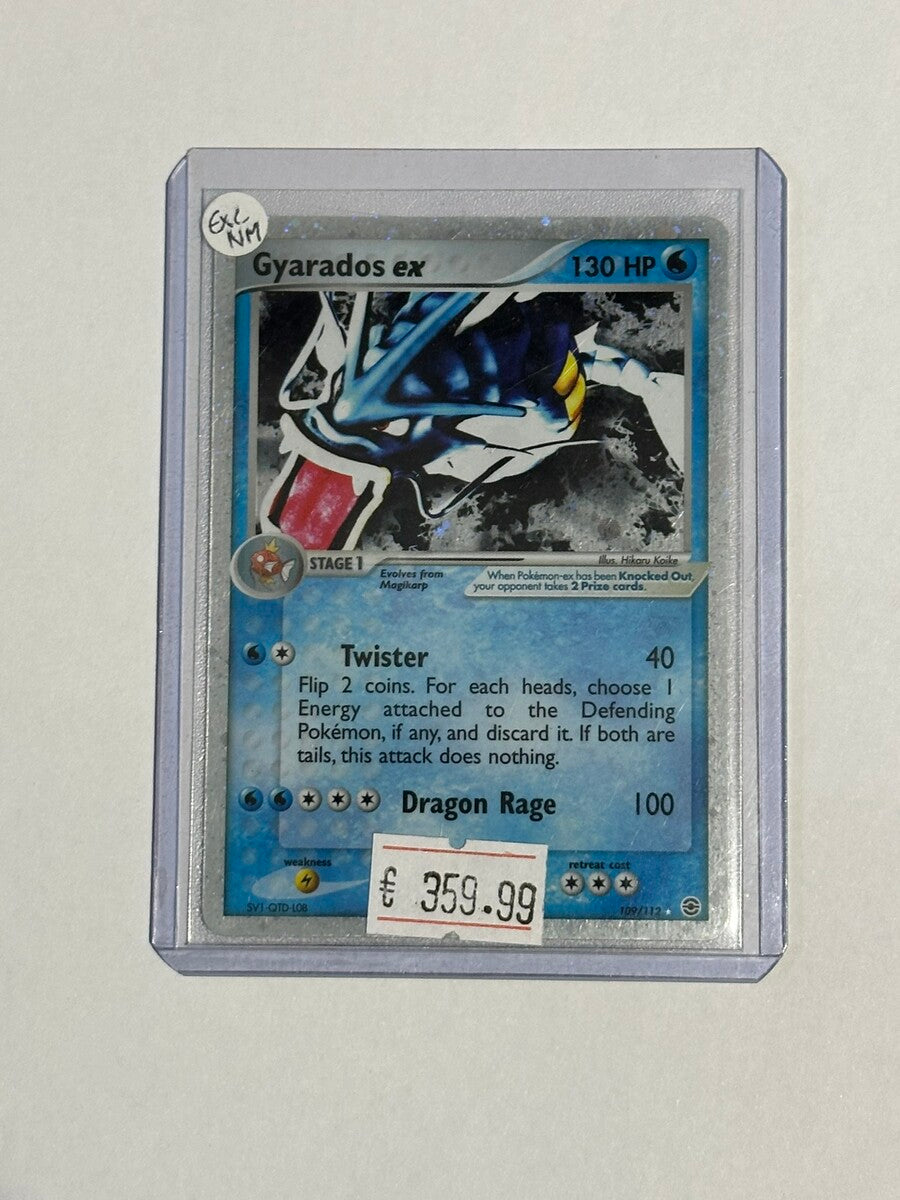 Pokémon ENG Gyarados ex #109/112