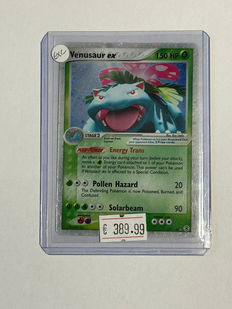 Pokémon ENG Venusaur ex #112/112