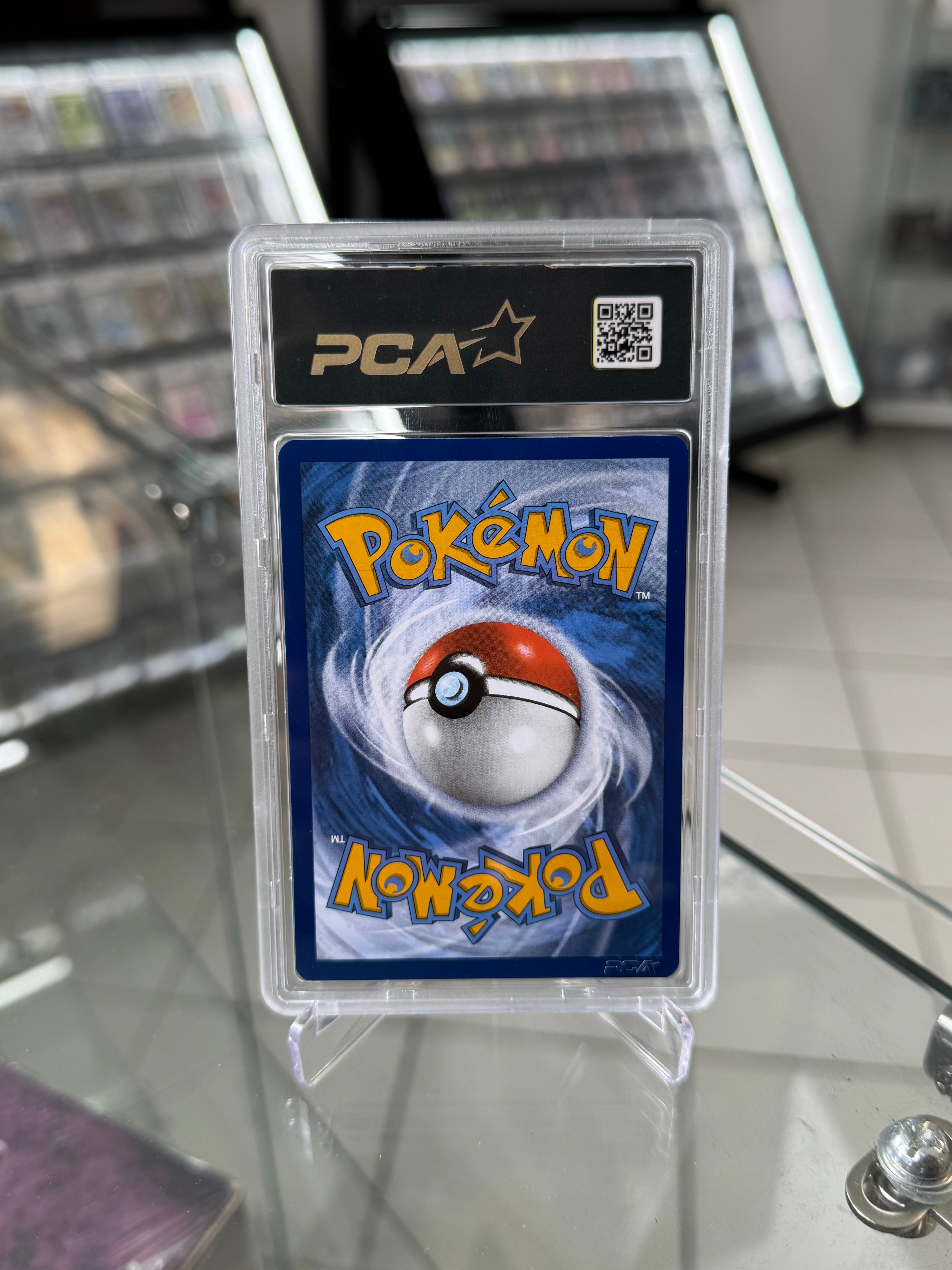 Pokémon FR Dracaufeu ex FA 228/197 E&V Flammes Obsidiennes PCA 9,5