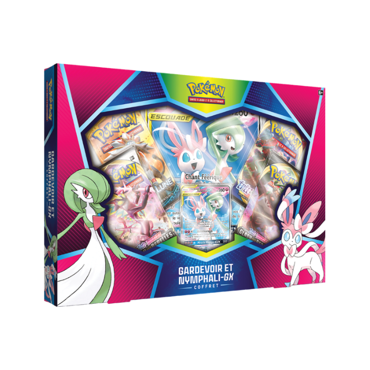 Pokémon FR Coffret Gardevoir et Nymphali GX Escouade