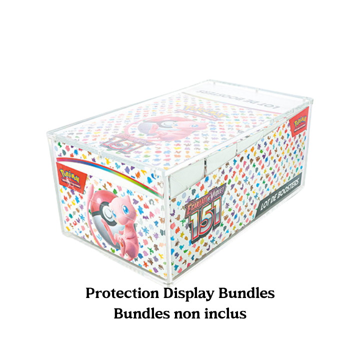 PROTECTIONS Phoenix Shield Protection Acrylic Case Pour Bundle Display