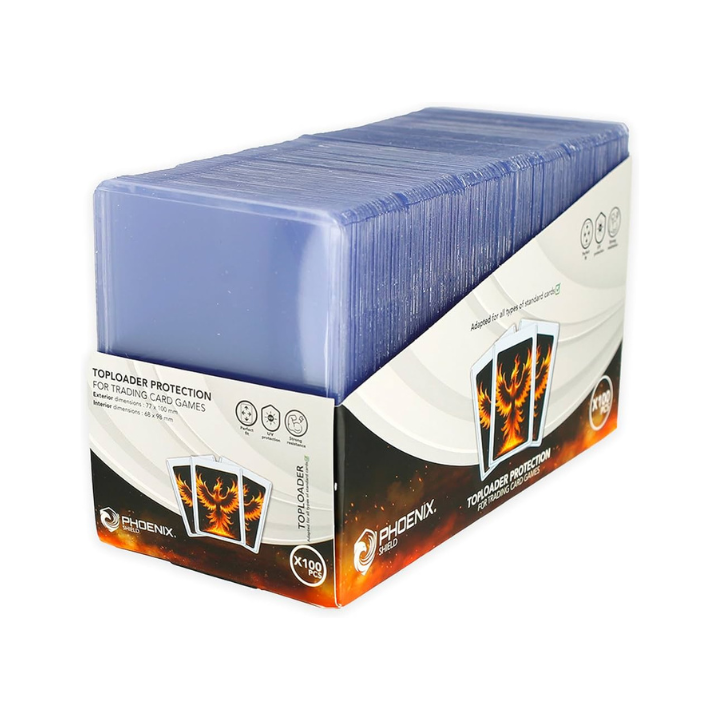 PROTECTIONS Phoenix Shield Toploader Duopack Protection + Sleeves (x 100)