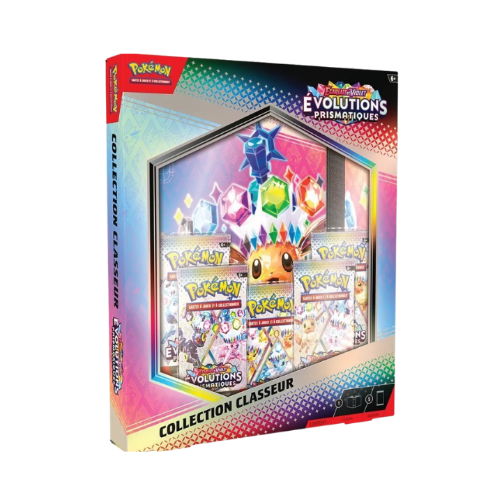 Pokémon FR Coffret Collection Classeur EV8.5 Evolutions Prismatiques
