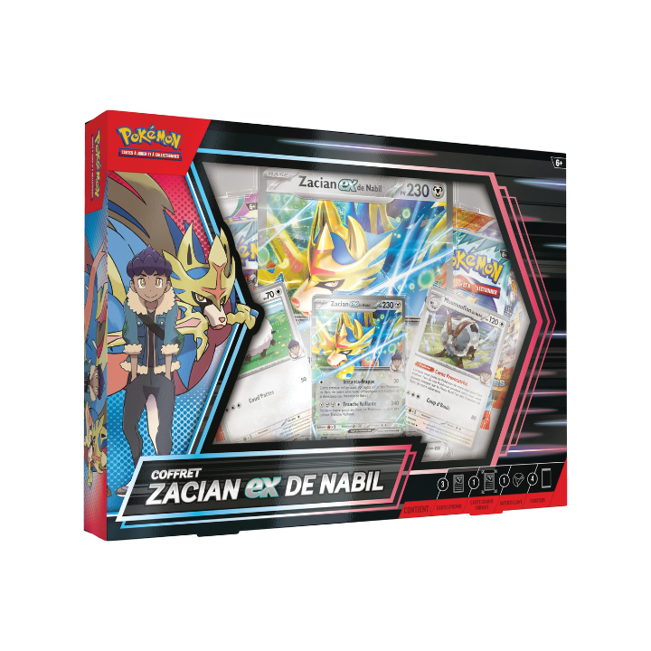 Pokémon FR Coffret Zacian ex De Nabil