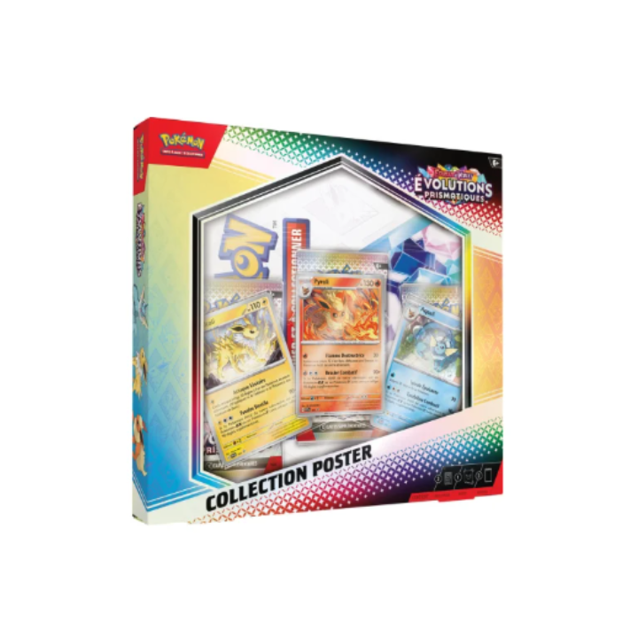Pokémon FR Coffret Collection Poster EV8.5 Evolutions Prismatiques