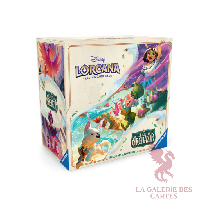 Lorcana FR Coffret Trésor Des Illumineurs Disney Chapitre 7 L'Ile d'Archazia