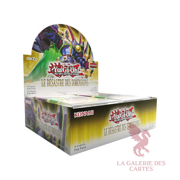 Yu-Gi-Oh! FR Display Le Désastre Des Dimensions - Boîte de 24 boosters