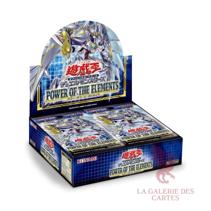 Yu-Gi-Oh! JPN Display OCG Power Of The Elements Japonais