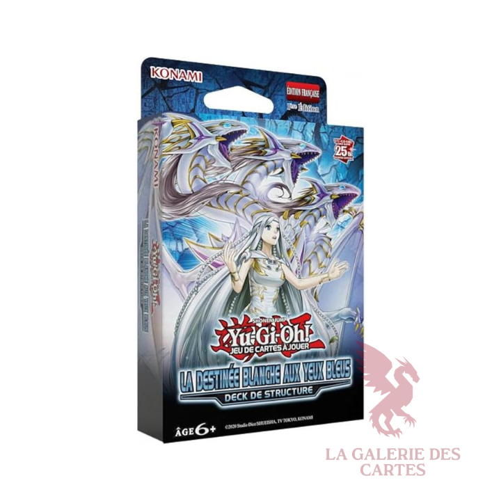 Yu-Gi-Oh! FR Deck De Structure La Destinée Blanche Aux Yeux Bleux
