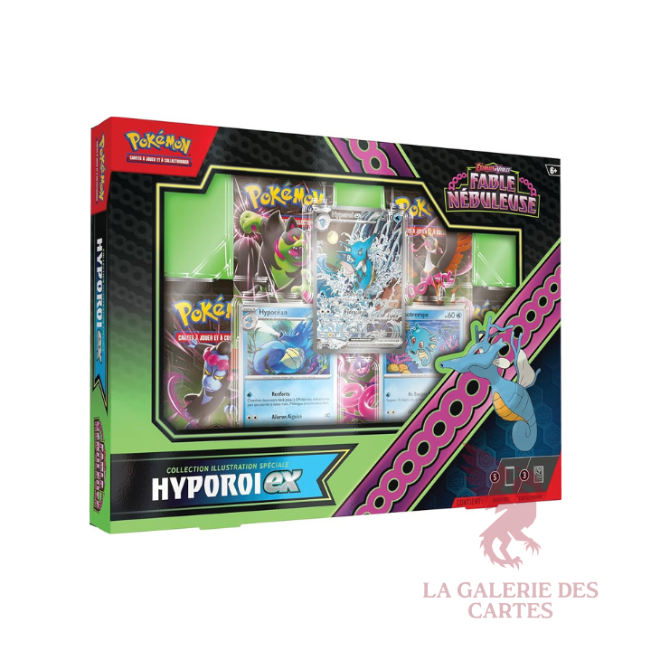 Pokémon FR Coffret Collection Illustration spéciale Écarlate et Violet – Fable Nébuleuse – Hyporoi ex EV 6.5