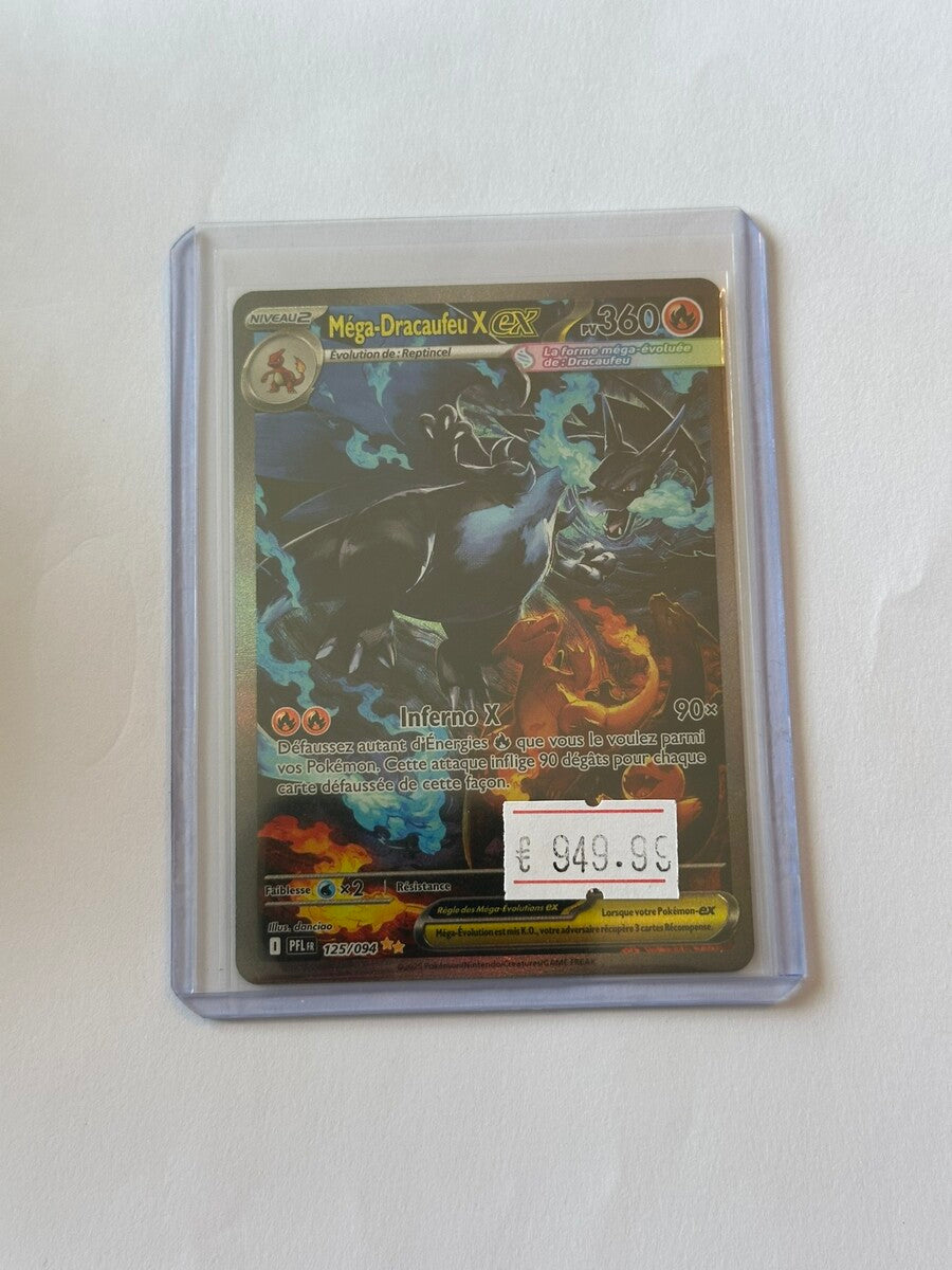 Pokemon FR Méga-Dracaufeu X ex #125 - PFL
