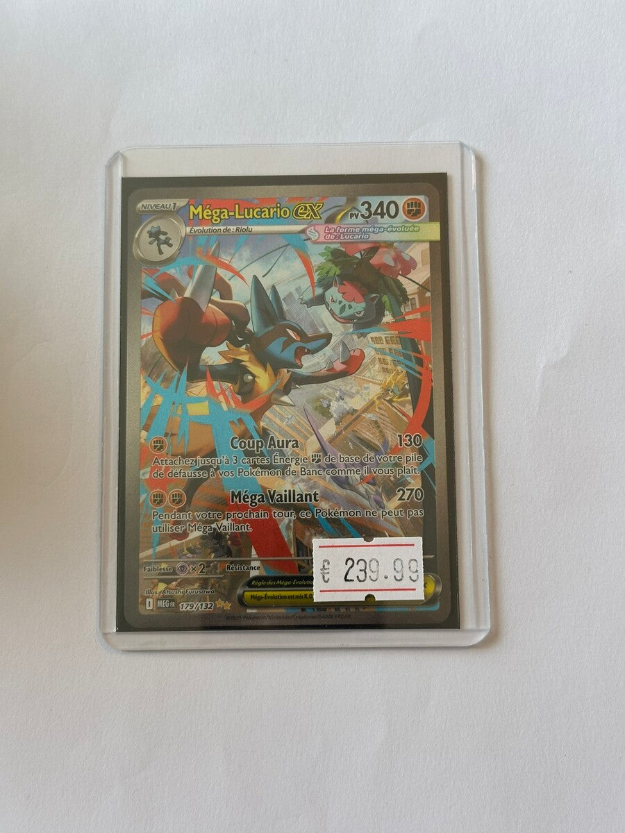 Pokemon FR Méga-Lucario ex #179 - MEG