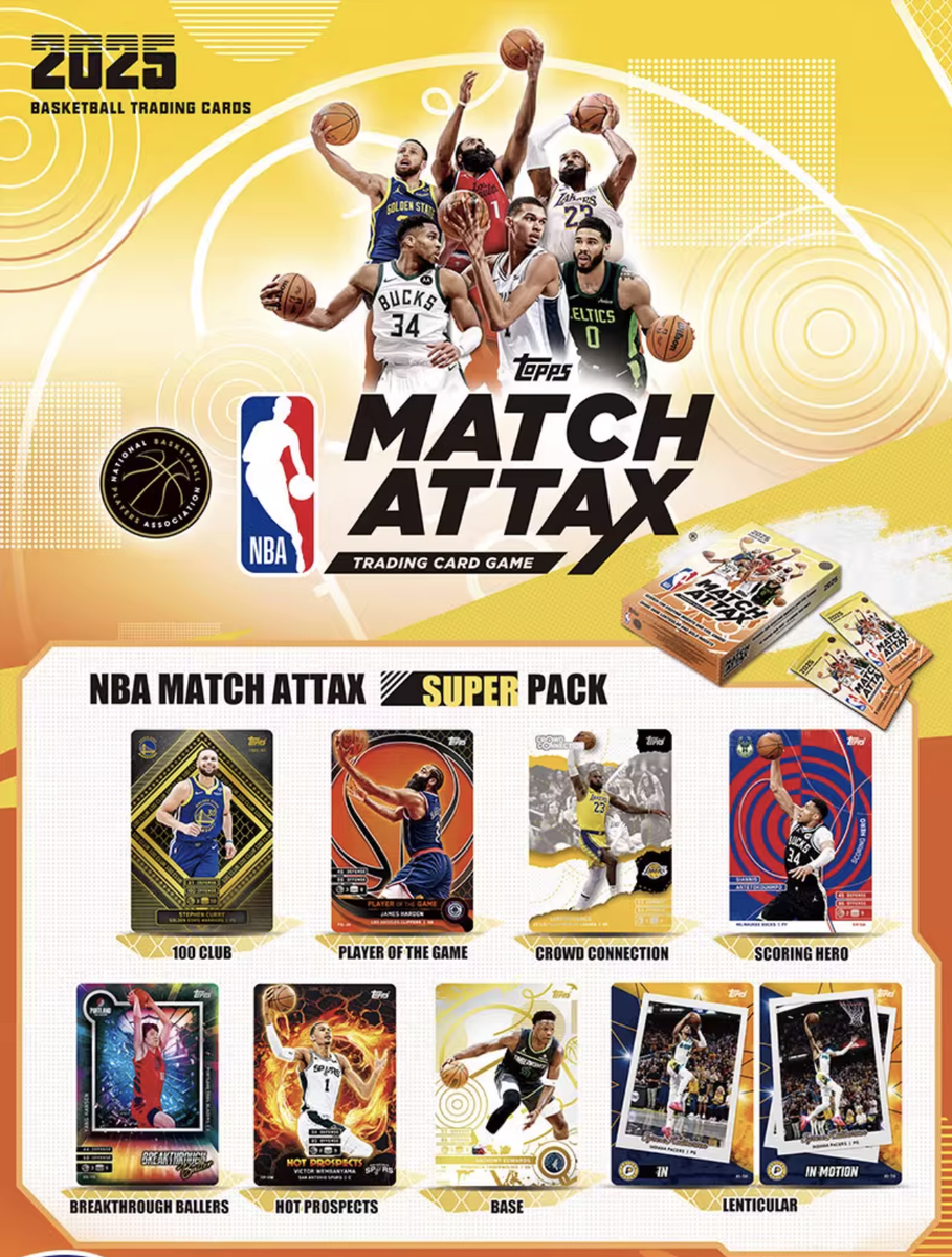 TOPPS US Hobby Box Match Attax Super Pack 2025 - 26