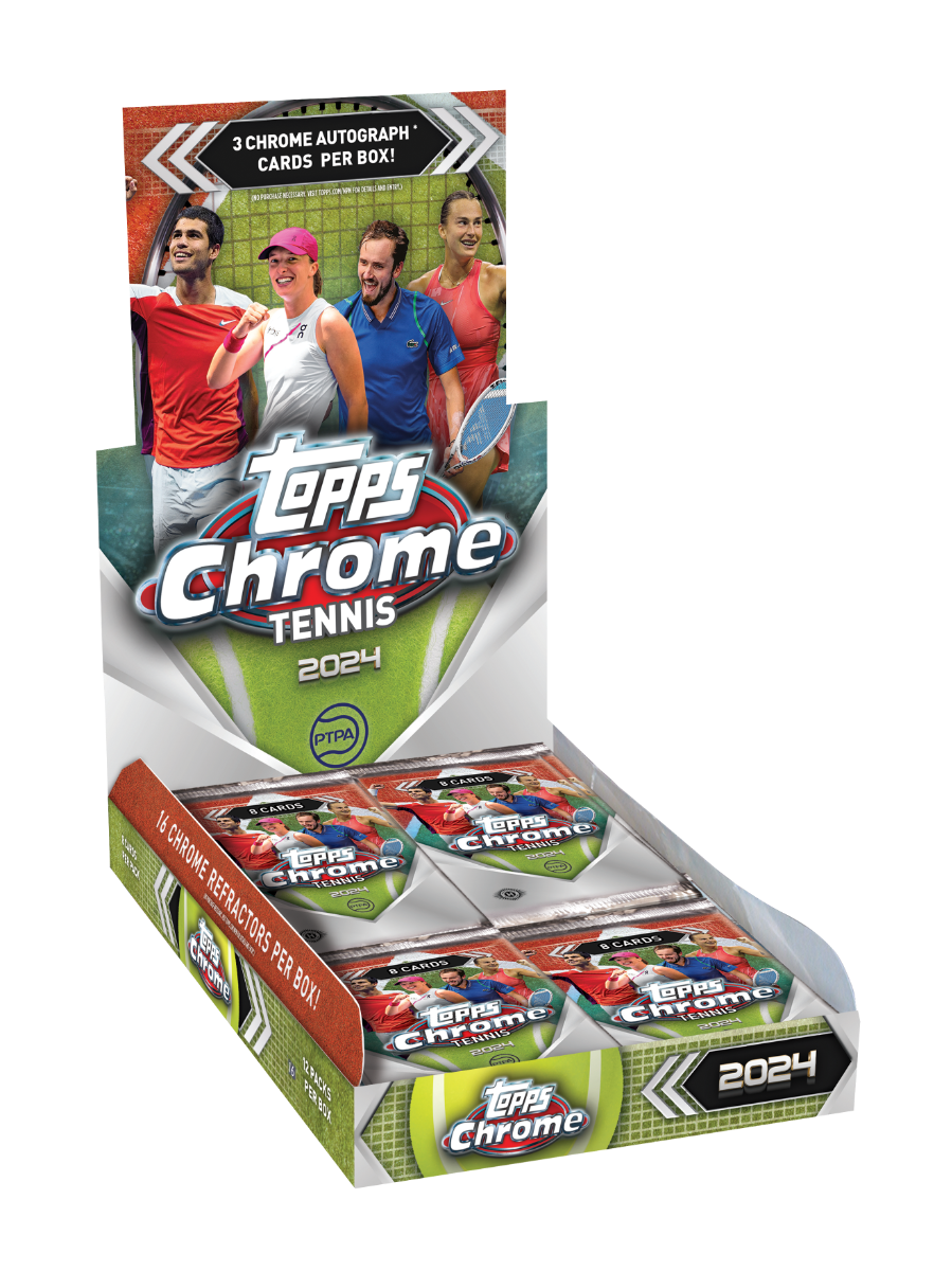 Topps US Hobby Box Topps Chrome Tennis 2024