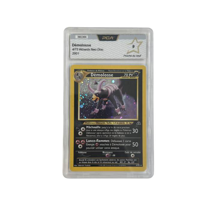 Pokémon FR Démolosse Holo 4/75 Neo Discovery PCA 9