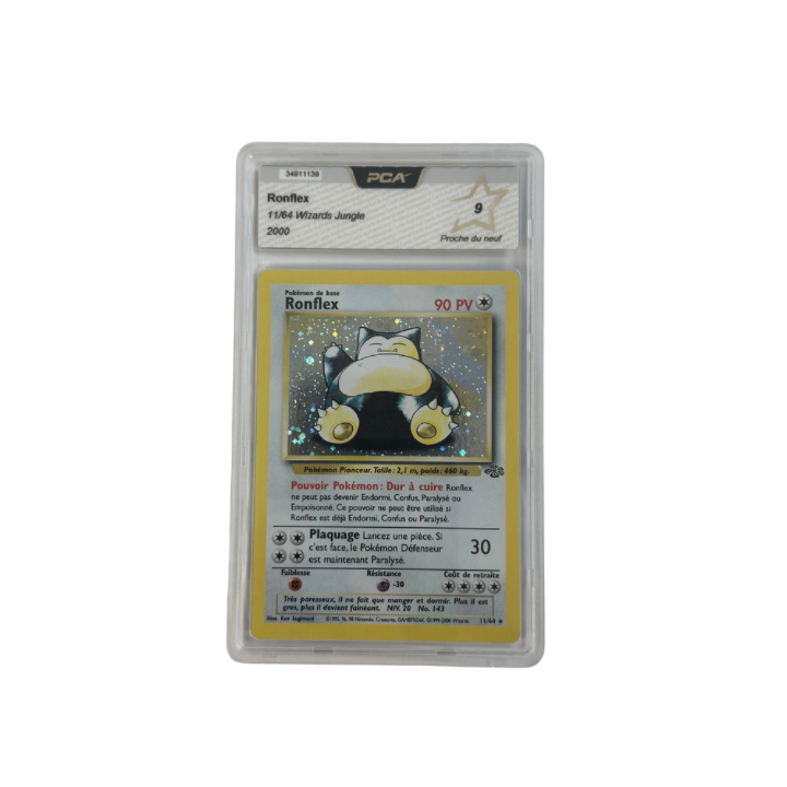 Pokémon FR Ronflex 11/64 Holographique Jungle PCA 9