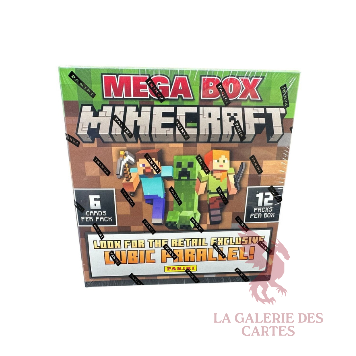 Non Sport US Mega Box Panini Minecraft Trading Cards