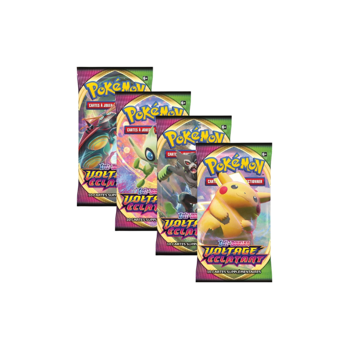 Pokémon FR Artset 4 boosters EB4 Voltage Eclatant