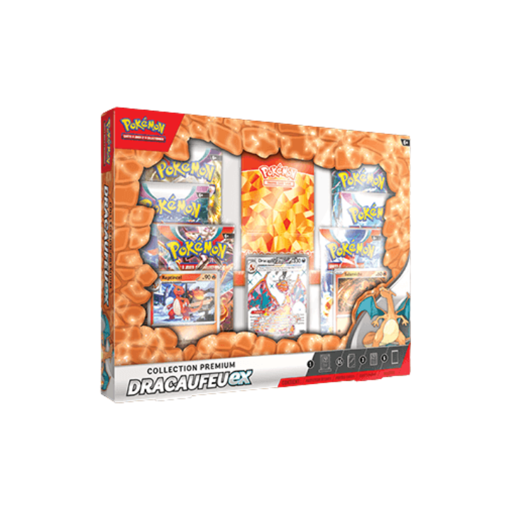 Pokémon FR Coffret Dracaufeu ex Collection Premium