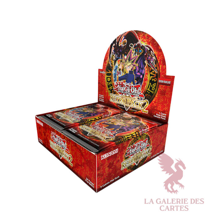 YUGIOH FR Display Retro Pack 2 Reprint 2025 Boîte de 24 boosters
