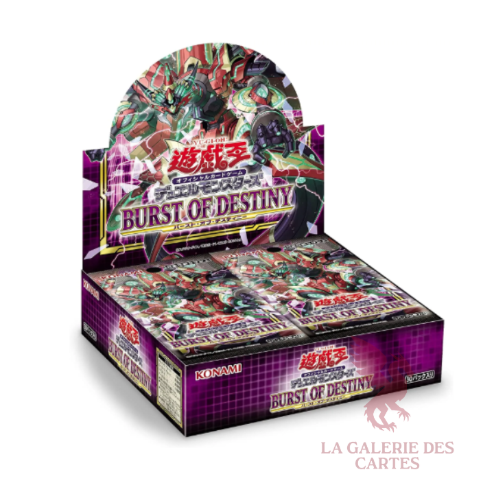 Yu-Gi-Oh! JPN Display OCG Burst Of Destiny Japonais