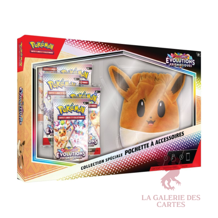 Pokémon FR Coffret Collection Spéciale Pochette Évolutions Prismatiques EV8.5