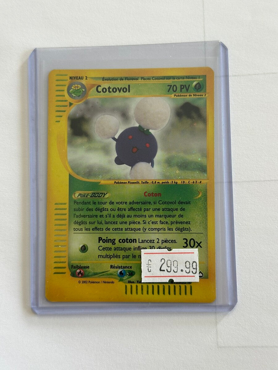 Carte Pokemon Cotovol H13/H32 Aquapolis