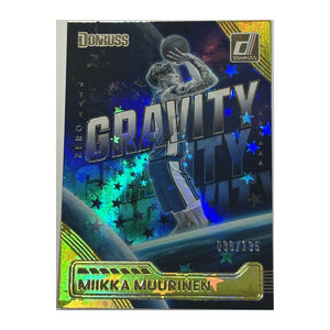 2025-26 Donruss Zero Gravity Miikka Muurinen Blue #11 - recto